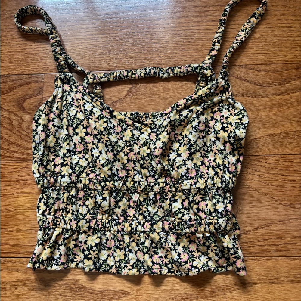 Floral Print Women's Top